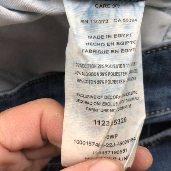 Lee Womens Jeans Size 16WP Smart Fit Stretch Blue Denim Classic Casual Straight - Picture 4 of 16